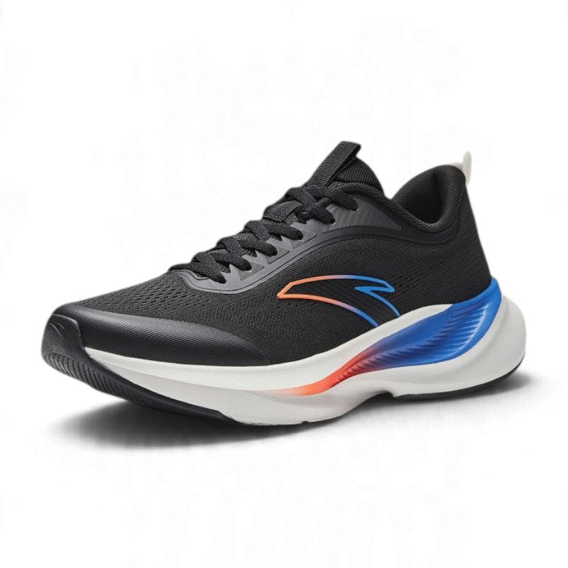 ANTA Men’s Cloudrise Running Shoes in Black/White – product view 2