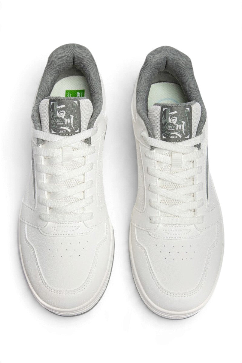ANTA Men’s RIVERS Lifestyle Sneakers in Beige/Green – product view 2