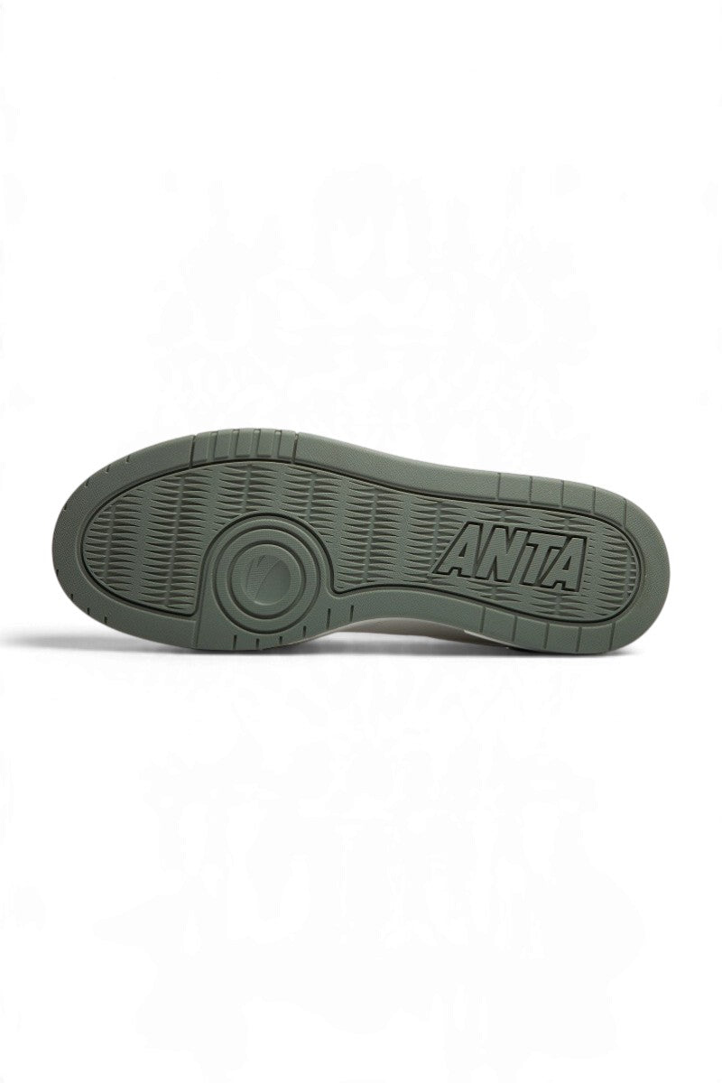 ANTA Men’s RIVERS Lifestyle Sneakers in Beige/Green – product view 5