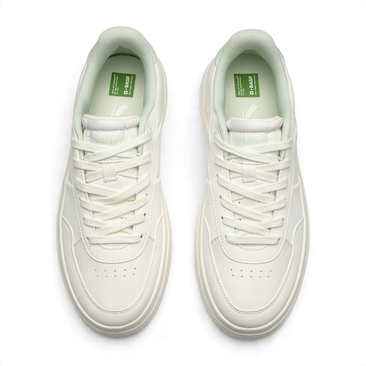 ANTA Women’s Lifestyle Sneakers in Beige/Green – product view 5