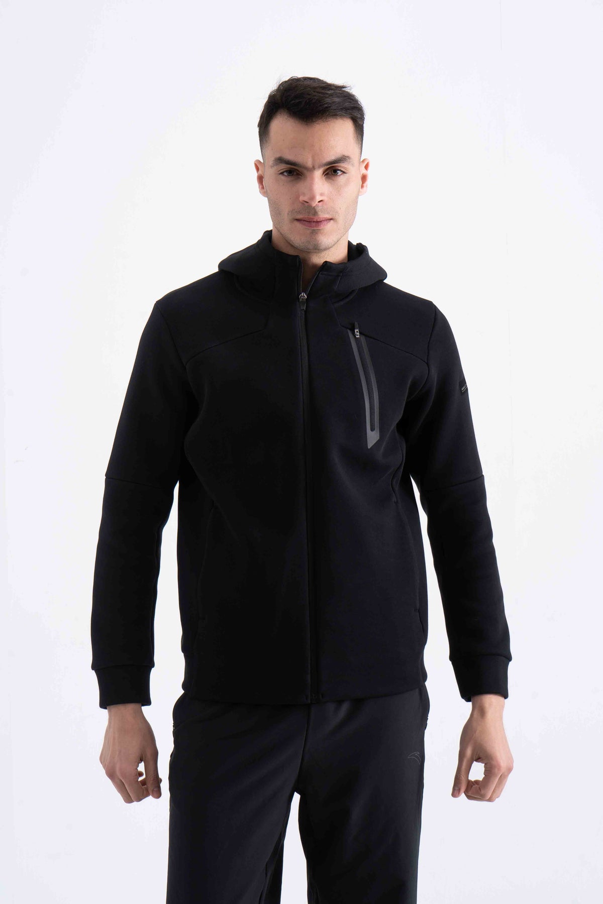 KNIT TRACK TOP