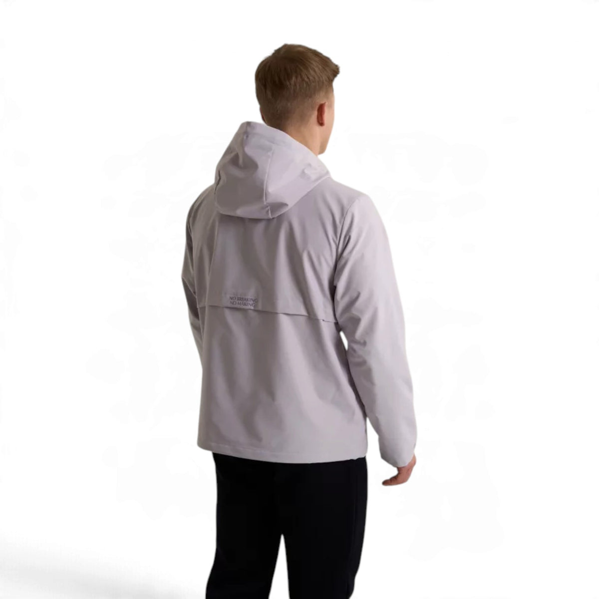 ANTA Men’s KT Woven Track Top in Light Grey – product view 5