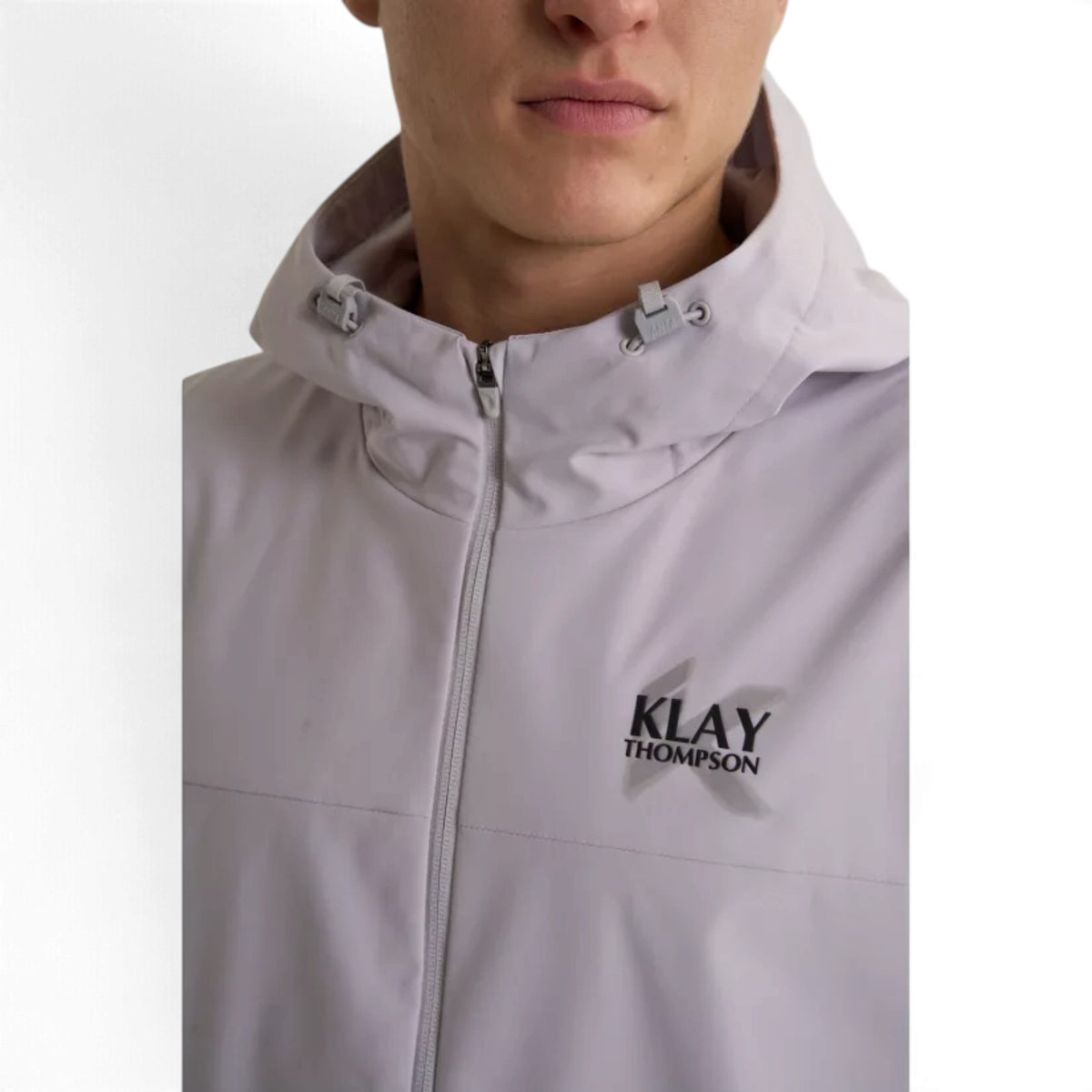 ANTA Men’s KT Woven Track Top in Light Grey – product view 6