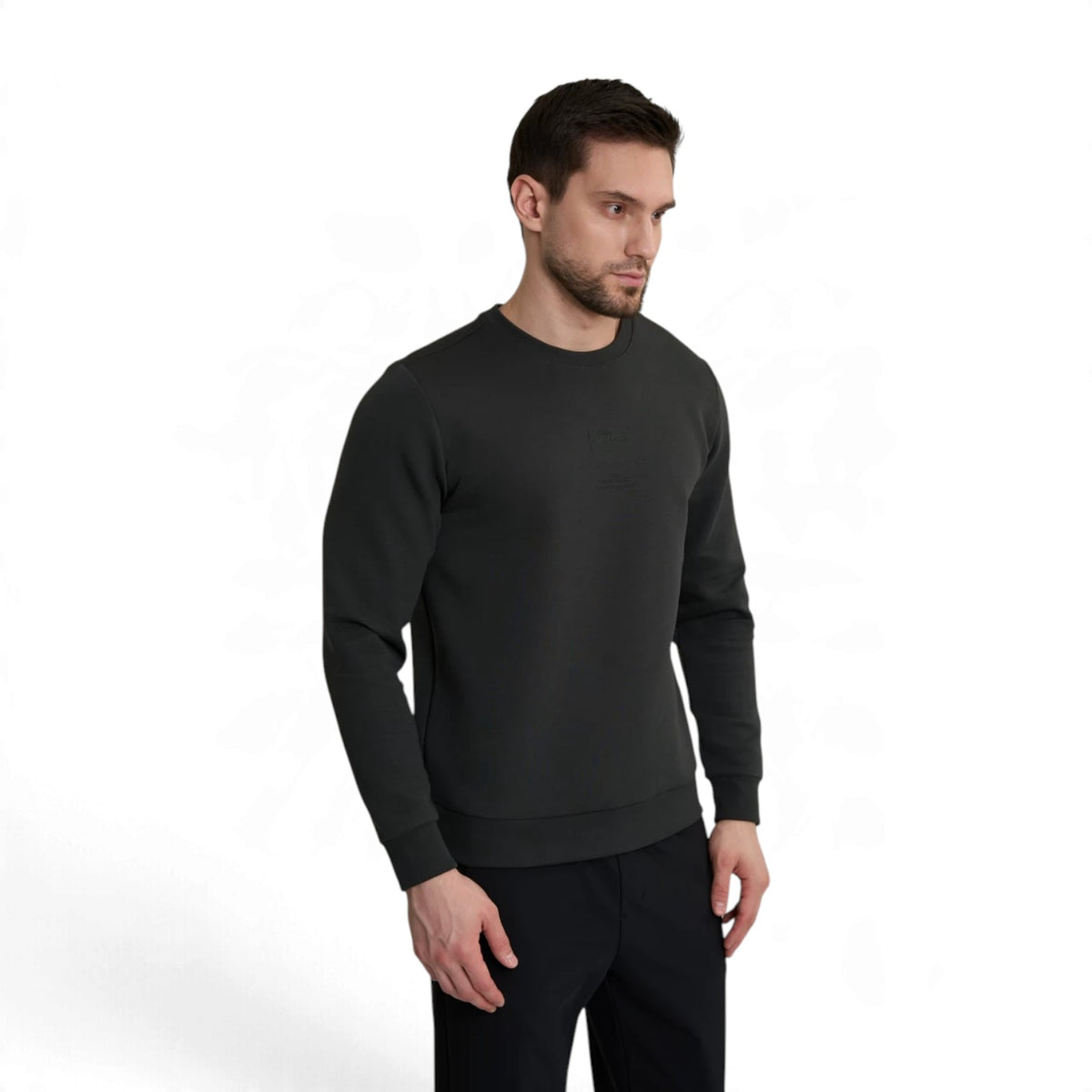 ANTA Men’s TRN Sweatshirt in Lotus Green – product view 2