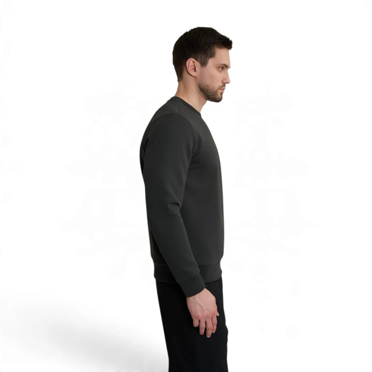 ANTA Men’s TRN Sweatshirt in Lotus Green – product view 3