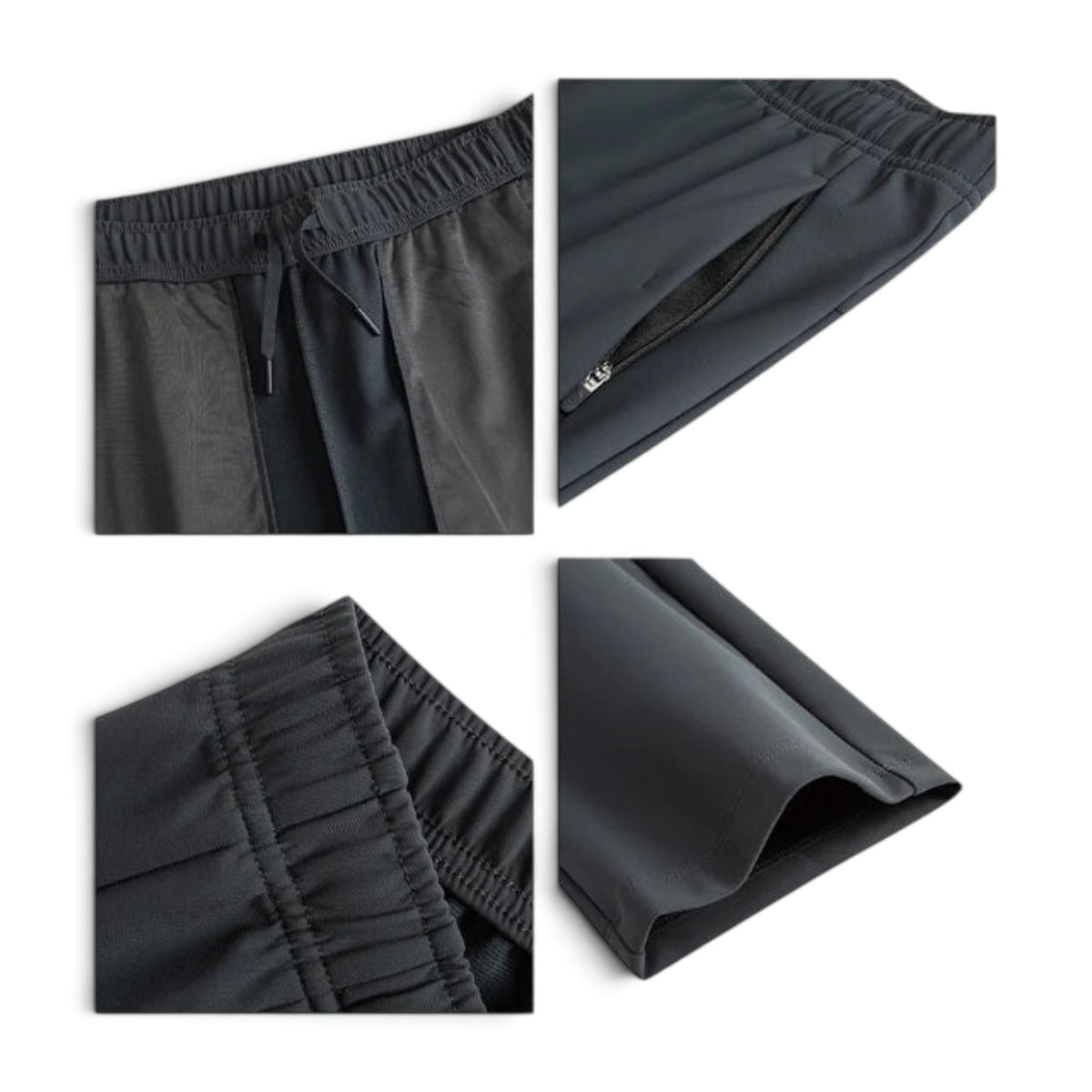 ANTA Knit Track Pants - Grey