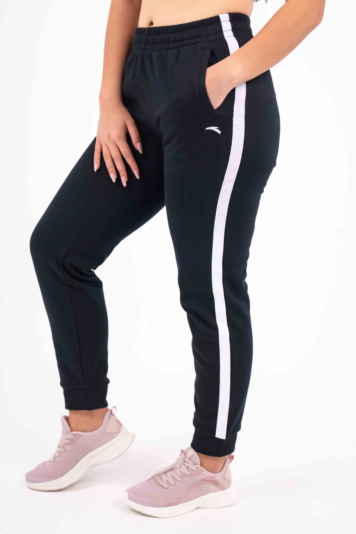 KNIT TRACK PANTS