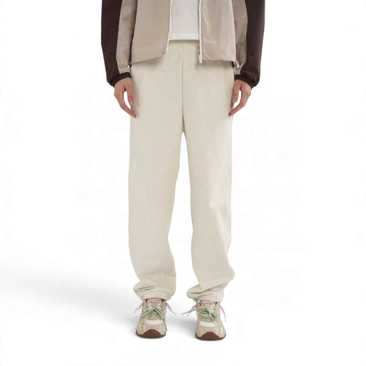 ANTA Women’s COMMUTE Knit Track Pants in Heather Grey – product view 2