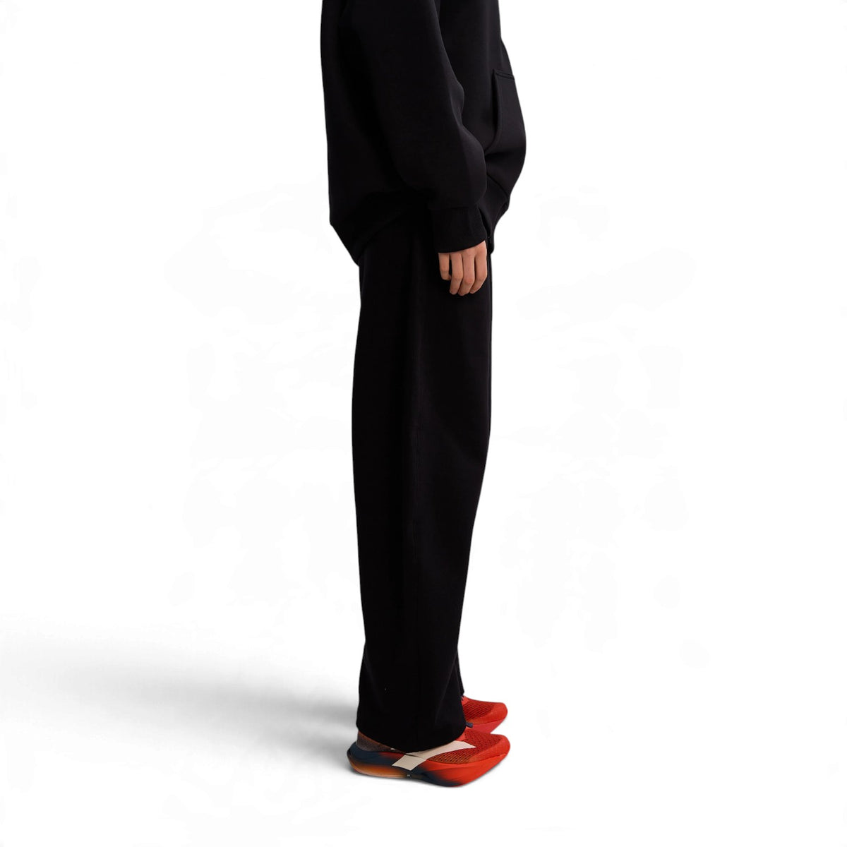 ANTA Women’s SKATE Knit Track Pants in Black – product view 4