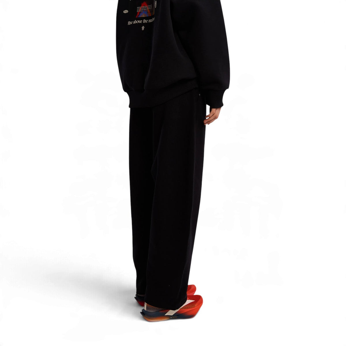 ANTA Women’s SKATE Knit Track Pants in Black – product view 5