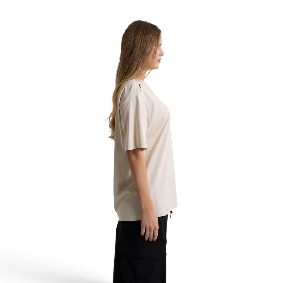 ANTA SS TEE SAND GREY