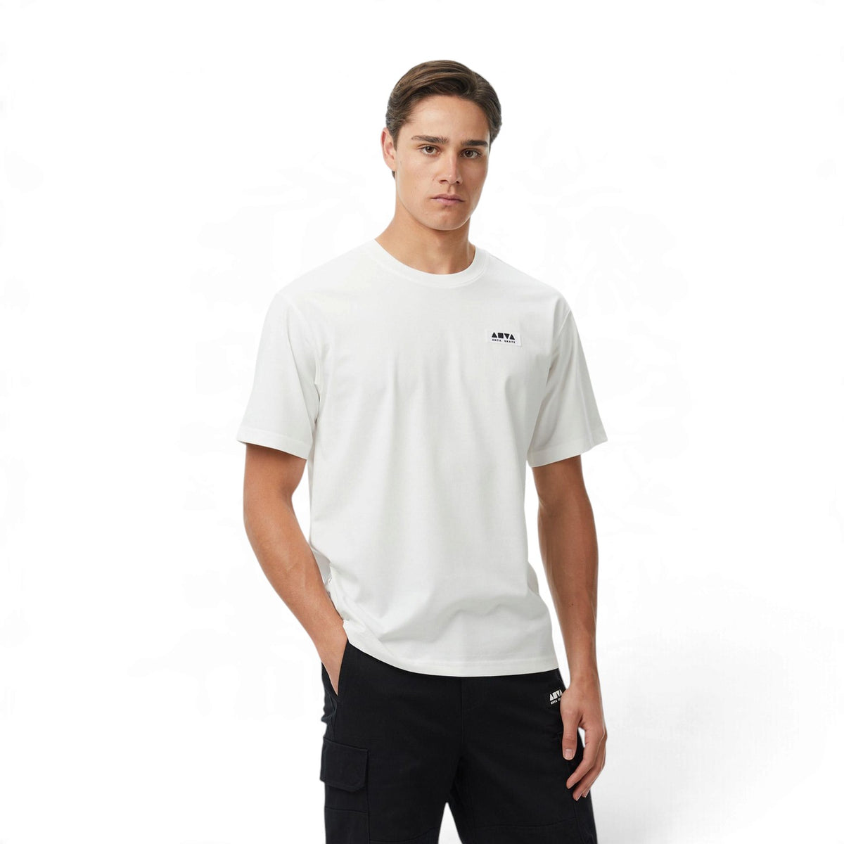 ANTA Unisex SKATE CULTURE T-Shirt in Paper White – product view 1