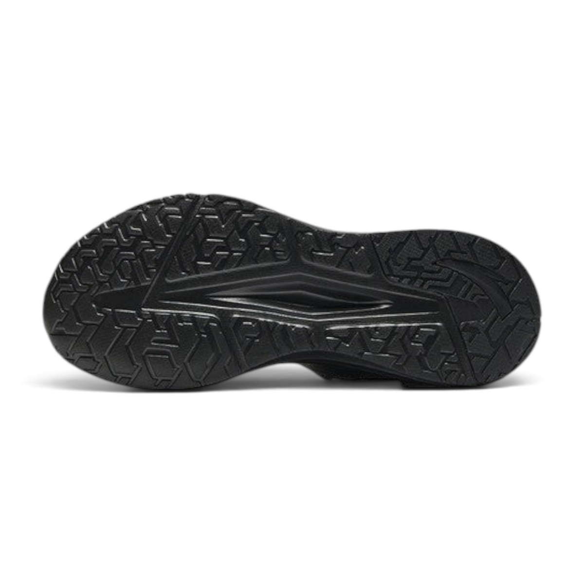 FRG ANTA SMILE men's training shoe black rubber outsole with geometric tread pattern for traction