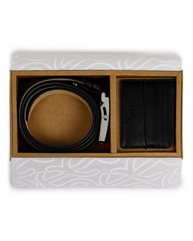 ECCO BELTS CARD CASE GIFT SET