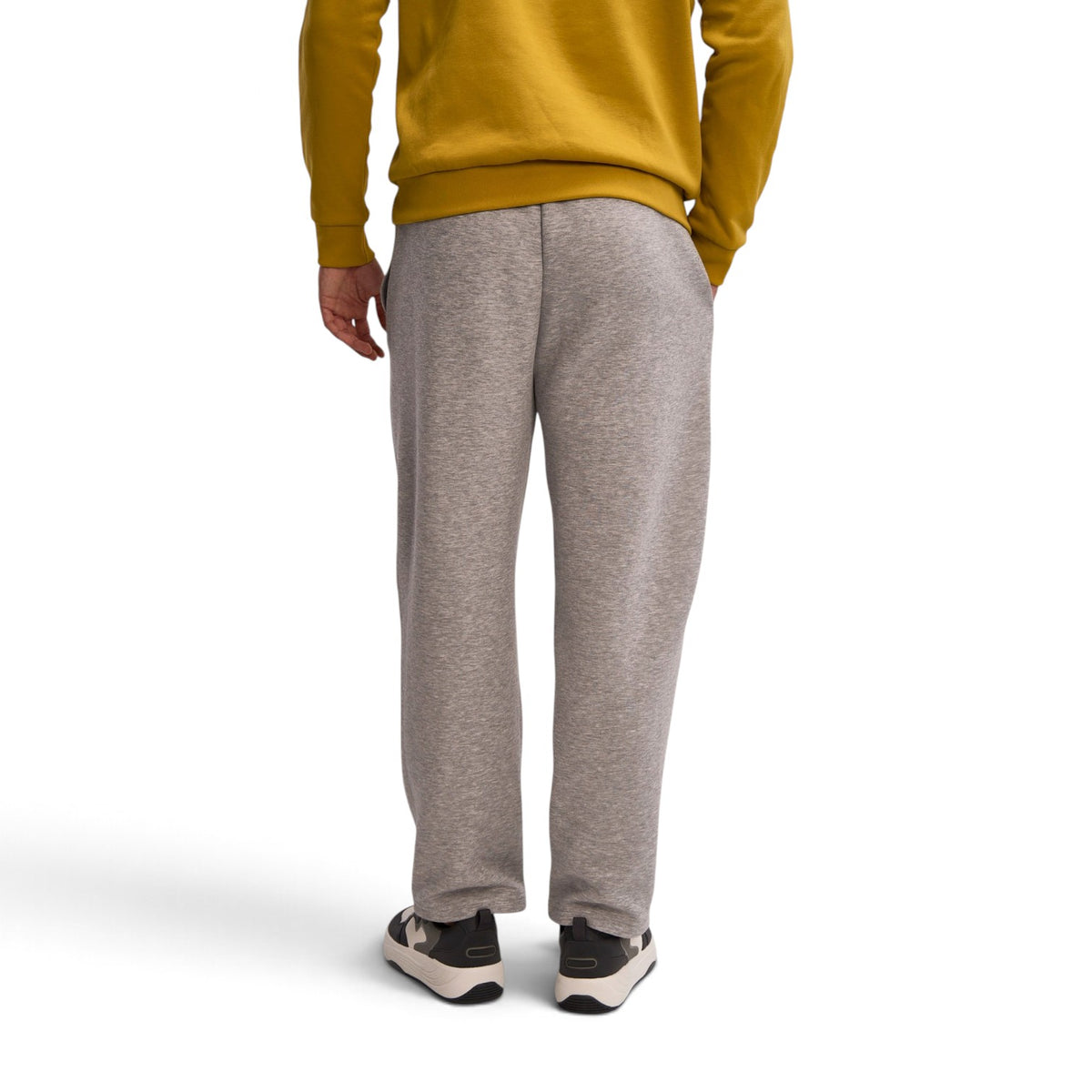 ANTA Knit Track Pants - Grey