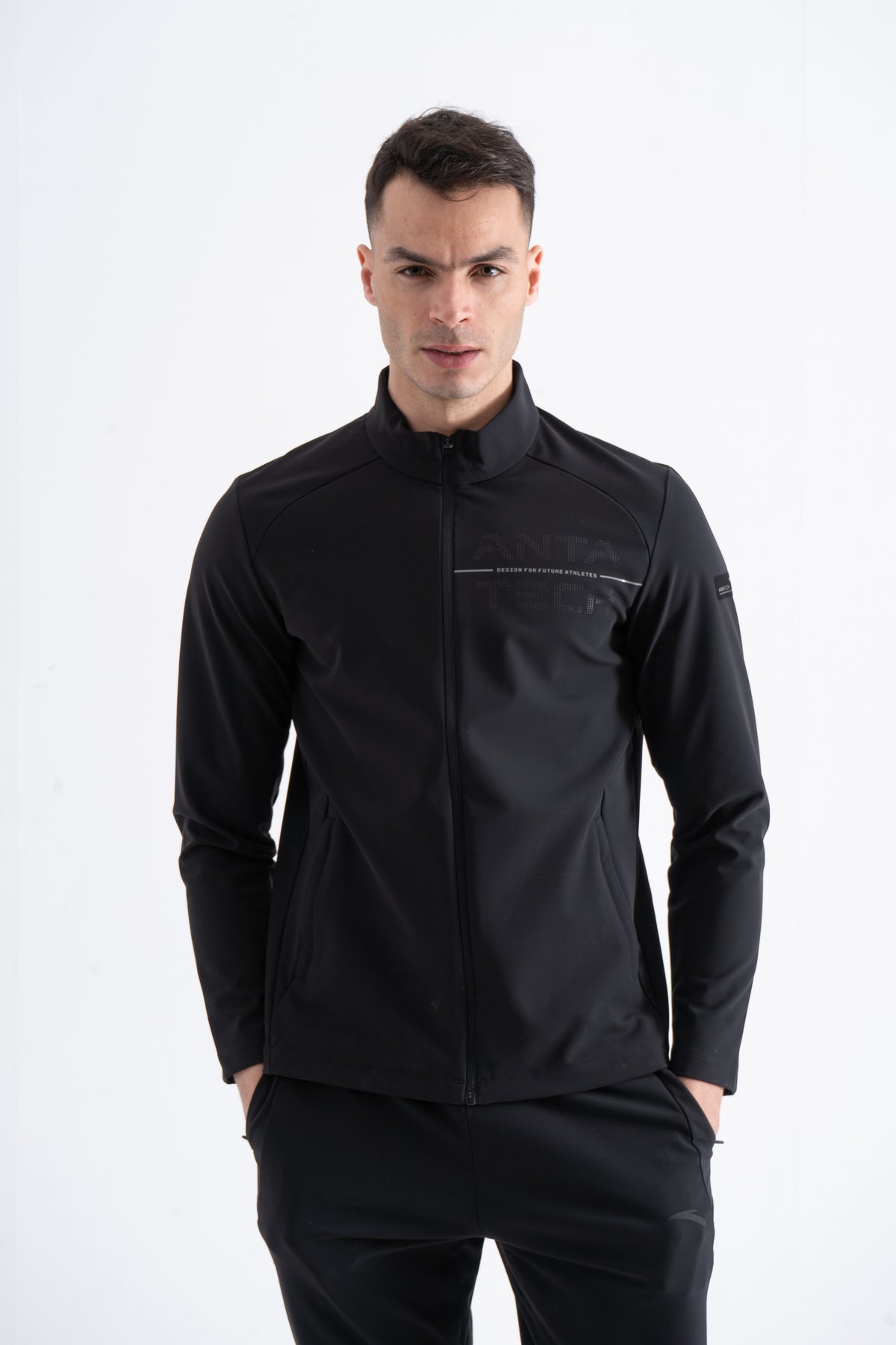 KNIT TRACK TOP
