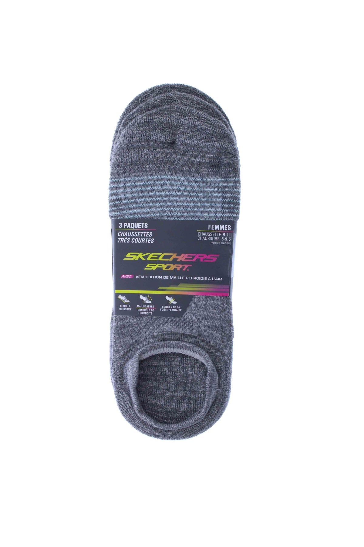 3PK WOMENS 1/2 TERRY SUPER NO SHOW