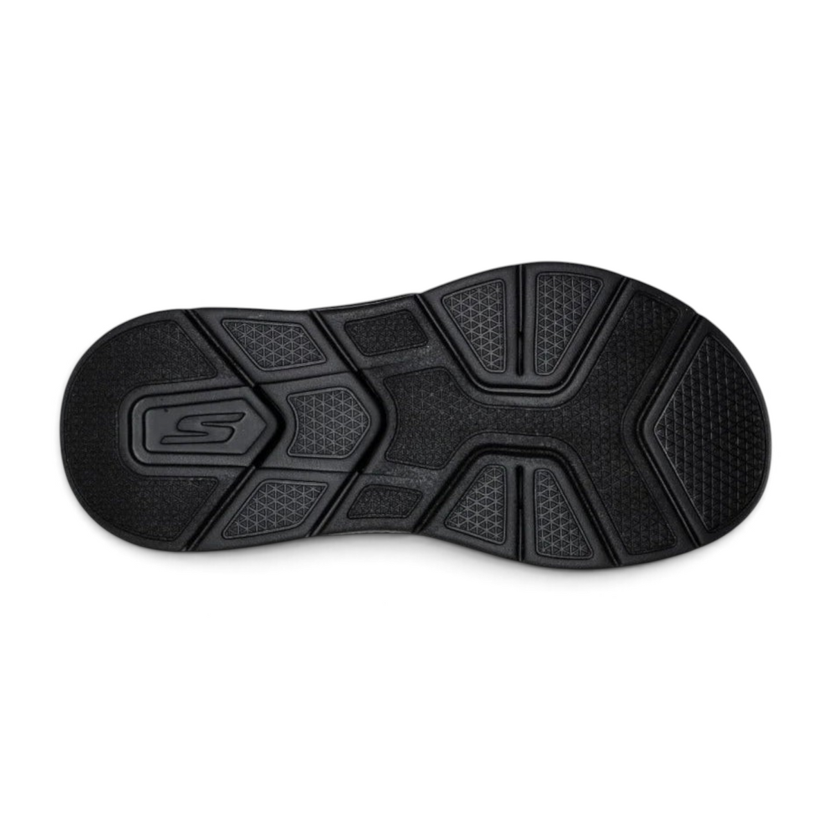 FRG GO CONSISTENT SANDAL PENTHOUSE black rubber outsole with textured grip pattern and brand logo