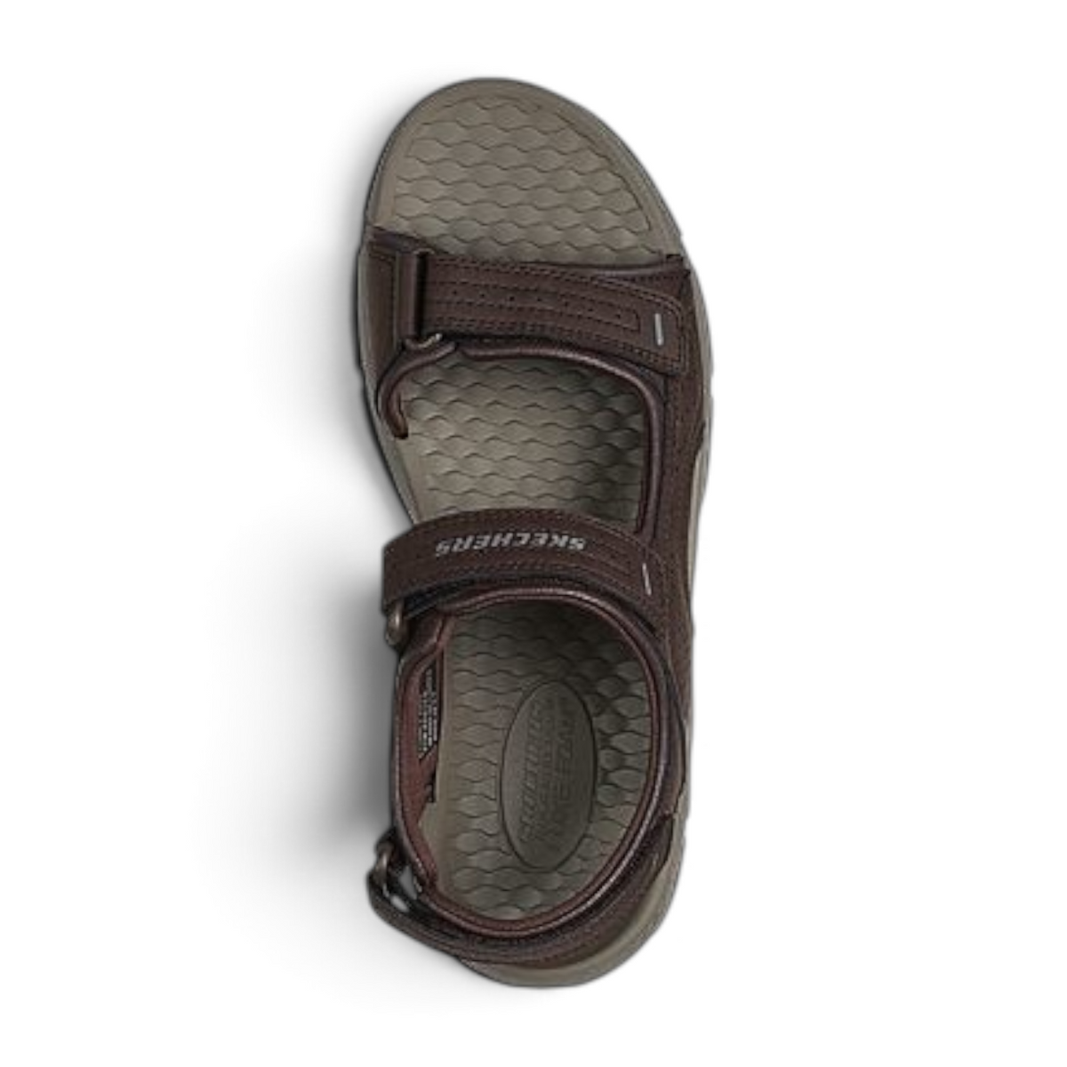 FRG TRESMEN GARO brown athletic sandals with adjustable hook-and-loop straps and cushioned footbed