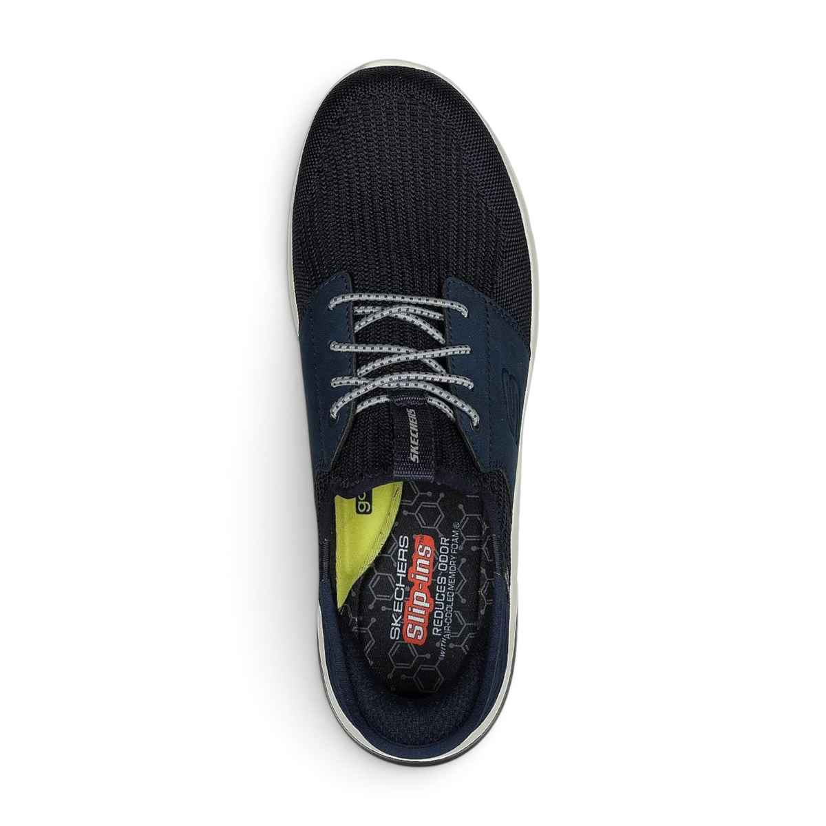 FRG DELSON 3.0 LAVELL navy blue slip-on sneaker with breathable mesh upper and cushioned memory foam insole