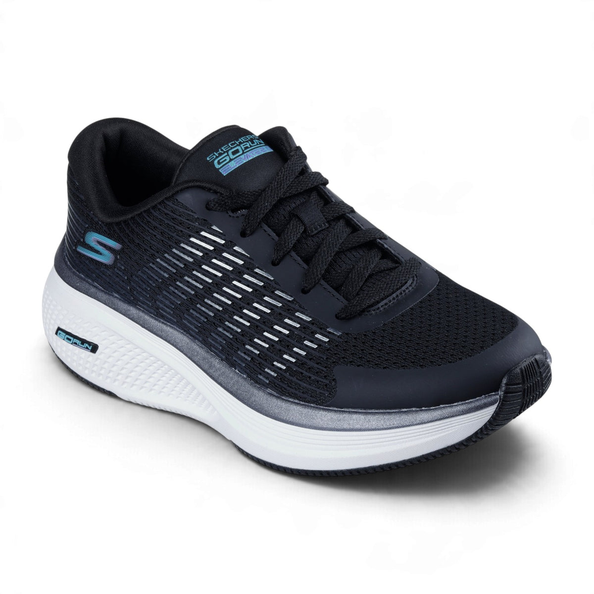 Skechers Women's GO RUN Elevate 2.0 Badric Running Shoes – Black/Aqua – product view 2