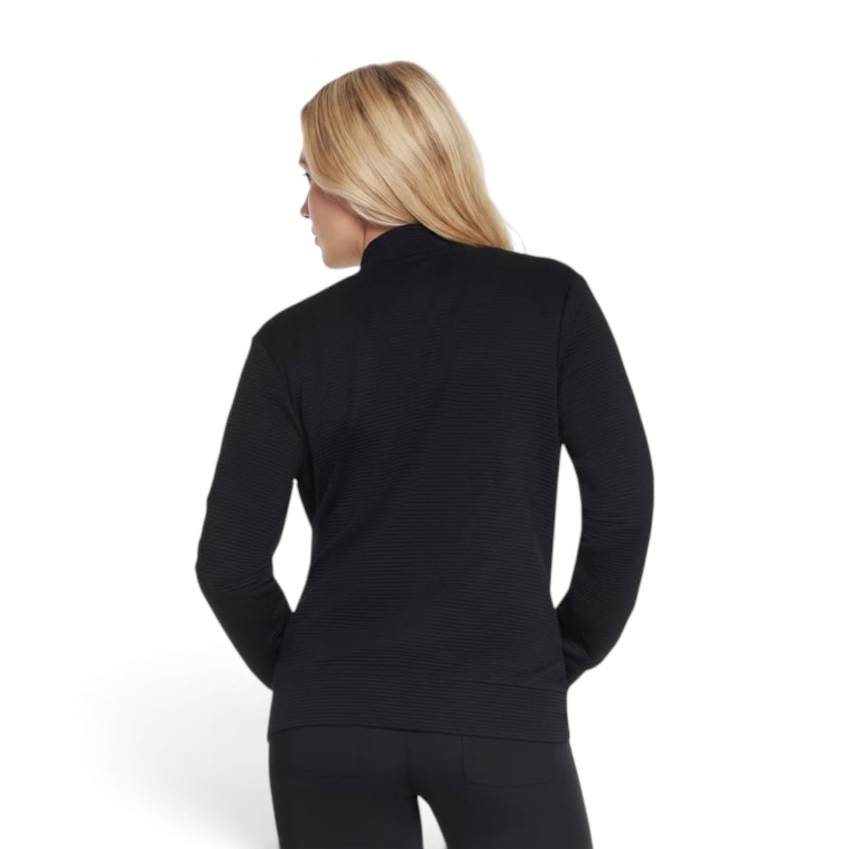 Skechers Women's GO WALK Everywhere Jacket – Black – back view