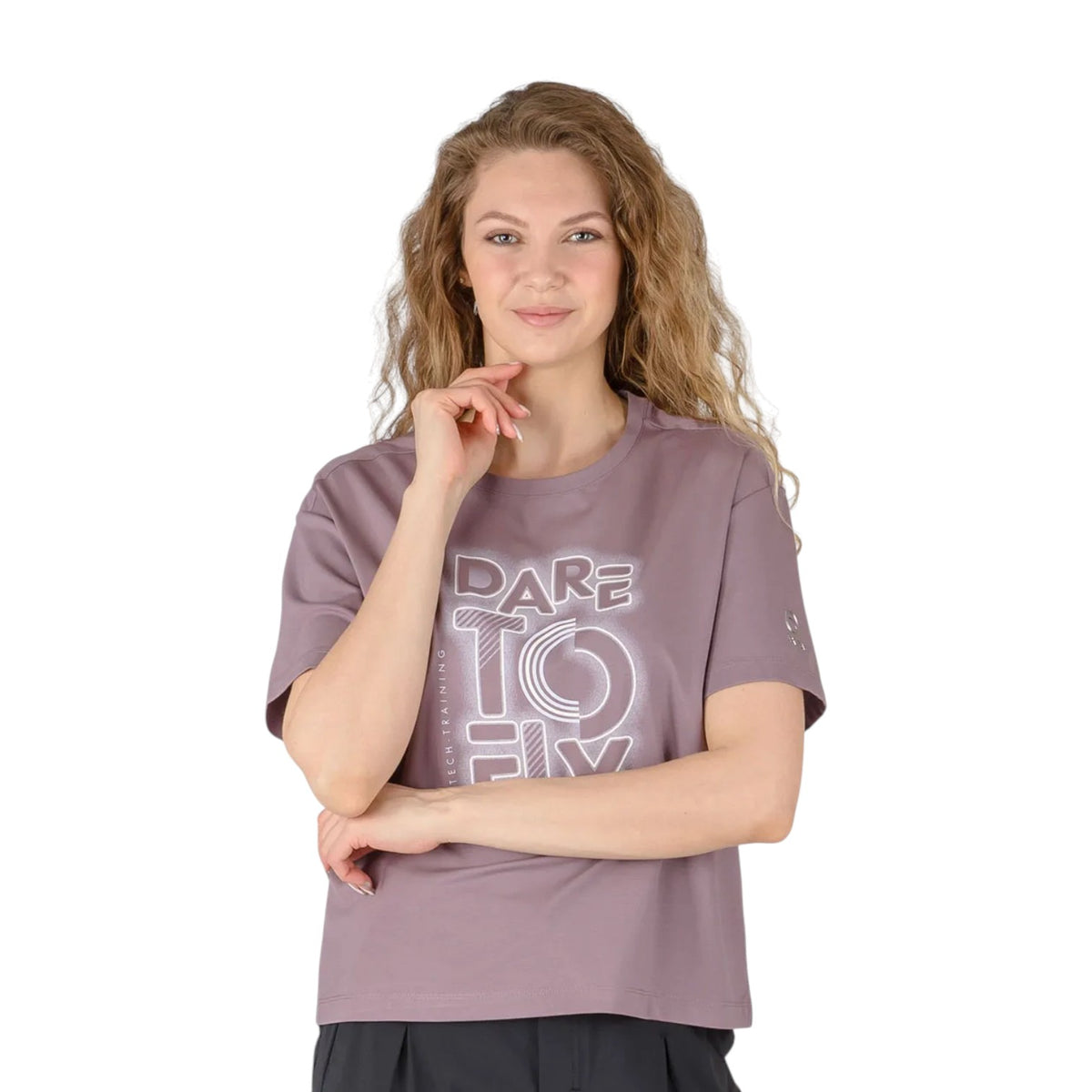 ANTA Short Sleeve T-Shirt - Purple