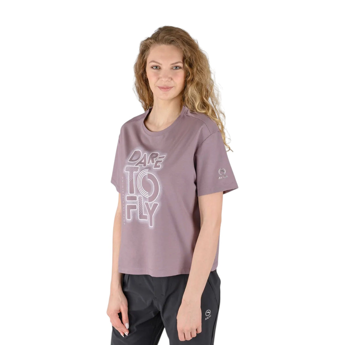 ANTA Short Sleeve T-Shirt - Purple