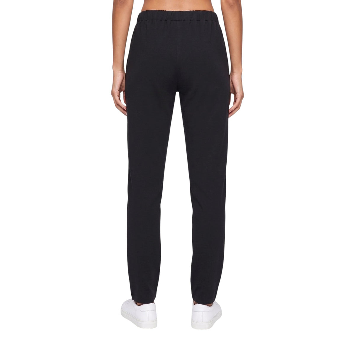 ANTA Knit Ankle Pants - Black