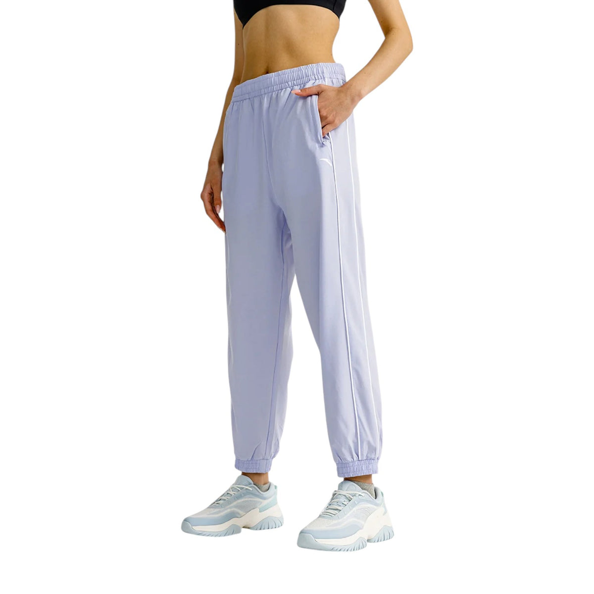 ANTA Woven Track Pants - Purple