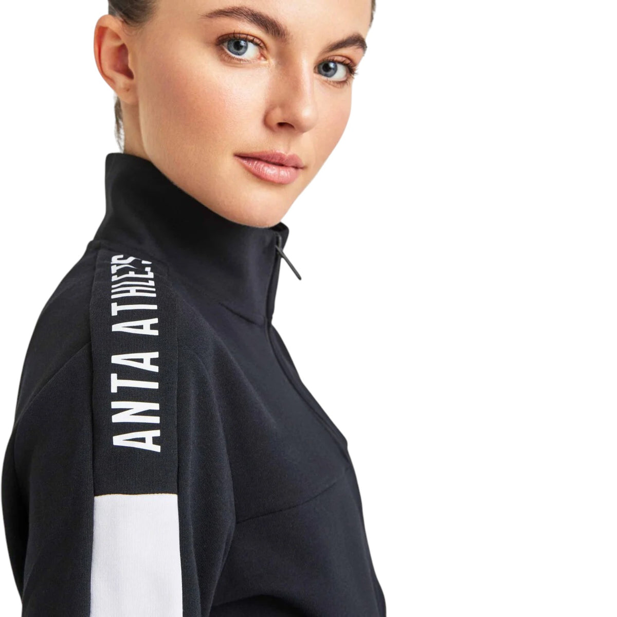 ANTA Knit Track Top - Black