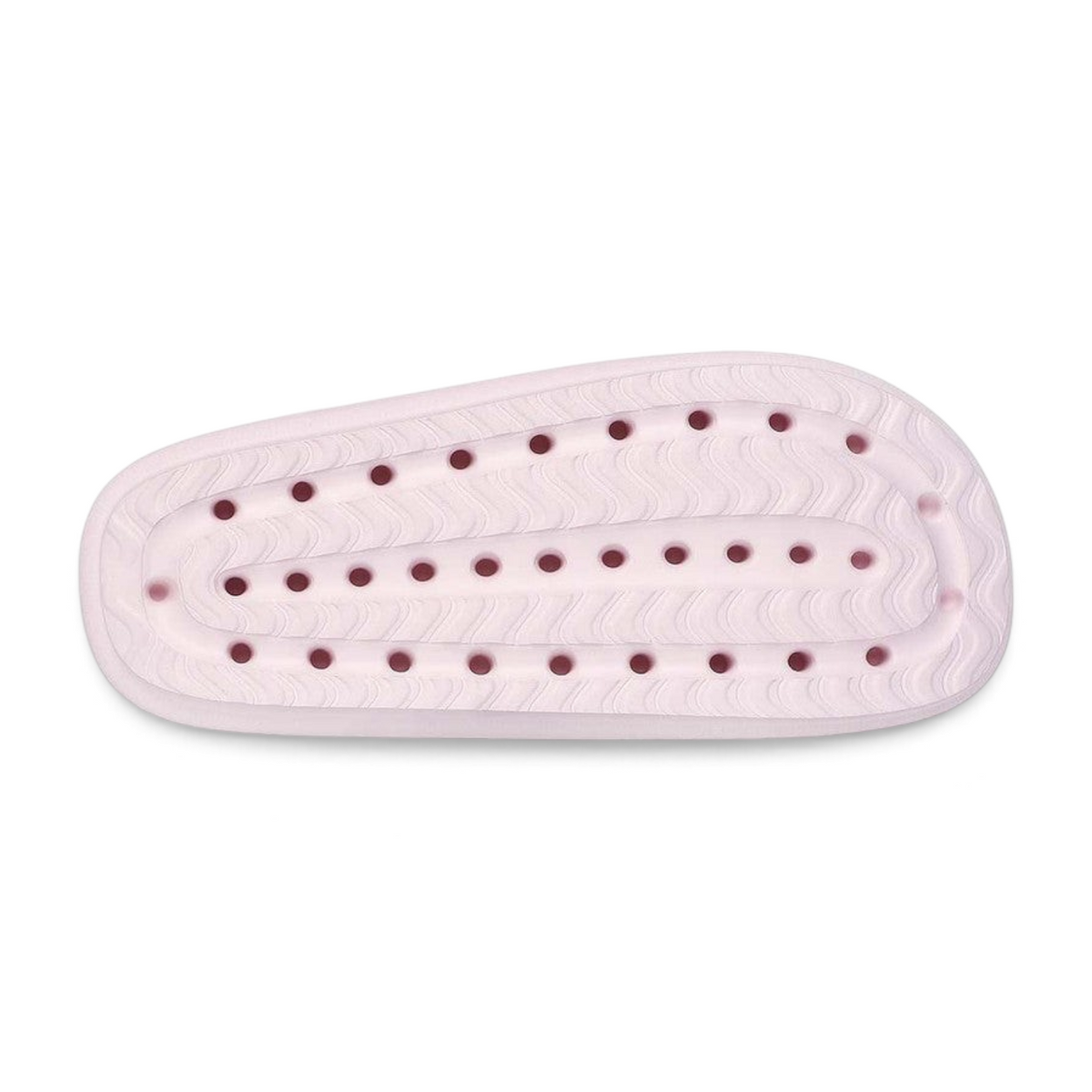 FRG Skechers Foamies Arch Fit Horizon Wind Down blush pink slide sandal footbed with arch support and drainage holes