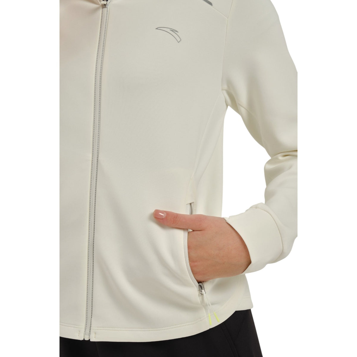 ANTA Knit Track Top - Beige