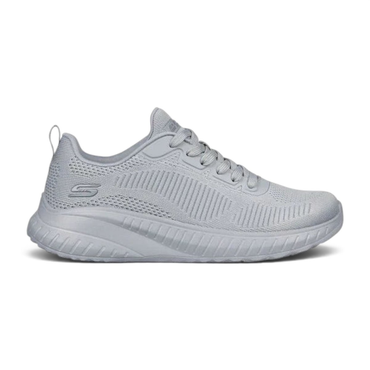 FRG BOBS Squad Chaos Prism Bold light grey athletic sneaker with breathable mesh upper and cushioned sole