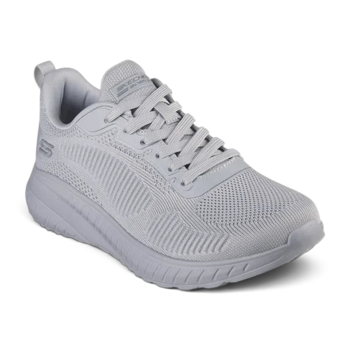 FRG BOBS Squad Chaos Prism Bold grey athletic sneaker with breathable mesh upper and cushioned sole