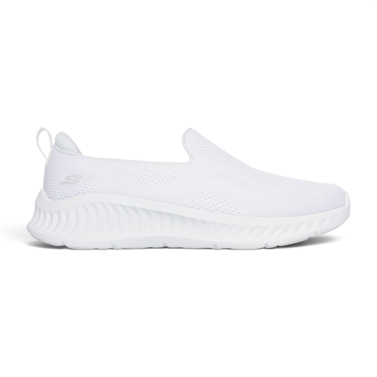 FRG GO WALK NOW ELIANA white slip-on walking shoe with breathable mesh upper and cushioned sole