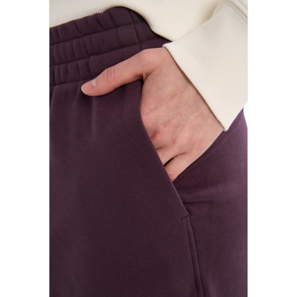 ANTA Knit Track Pants - Purple