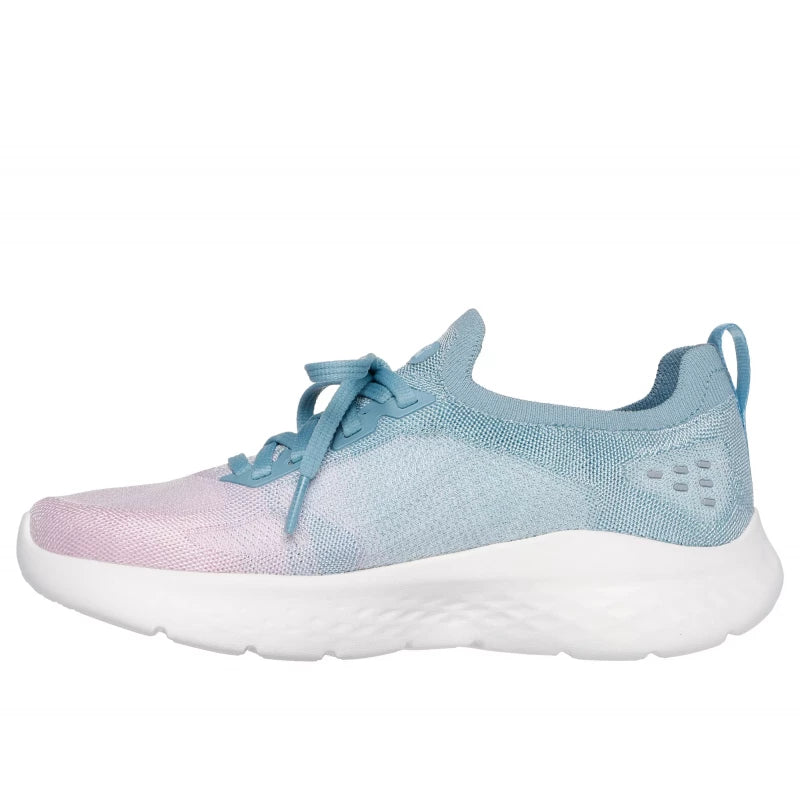 Skechers GO Run Lite Light Blue Pink