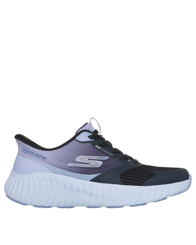 Skechers GO RUN Now - Starfuse - Black Lavender