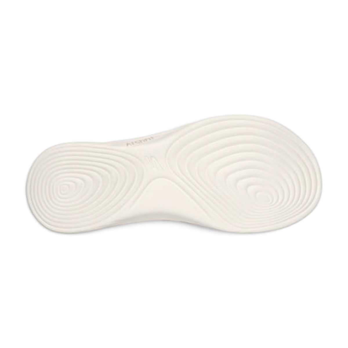 FRG Skechers Arch Fit Radiance Lure sandal white contoured outsole with Goga Mat cushioning and arch support