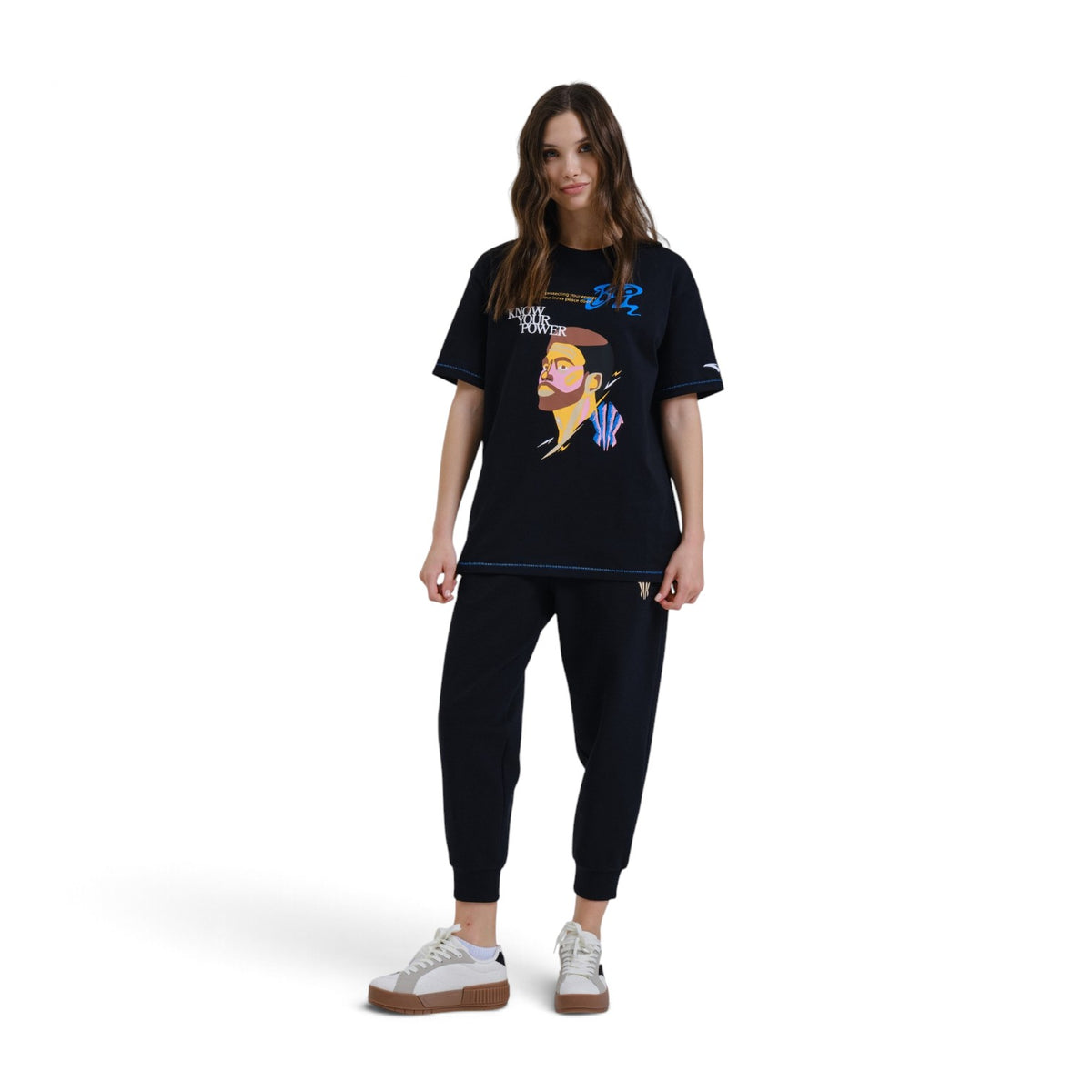 ANTA Short Sleeve T-Shirt - Black