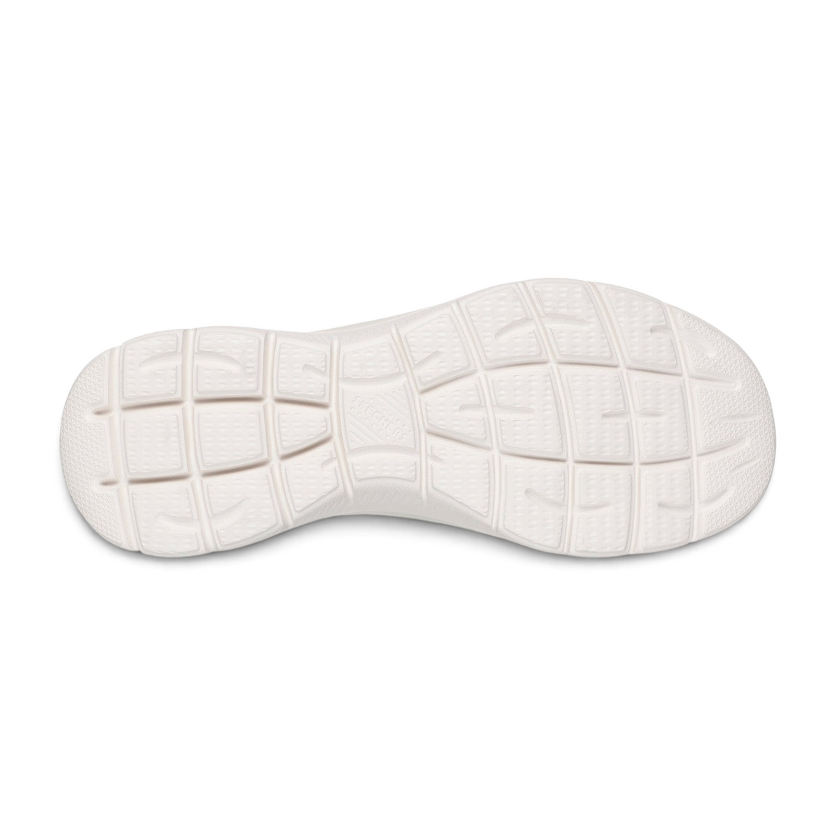 FRG Skechers Summits Natural sneaker white rubber outsole with textured grid traction pattern