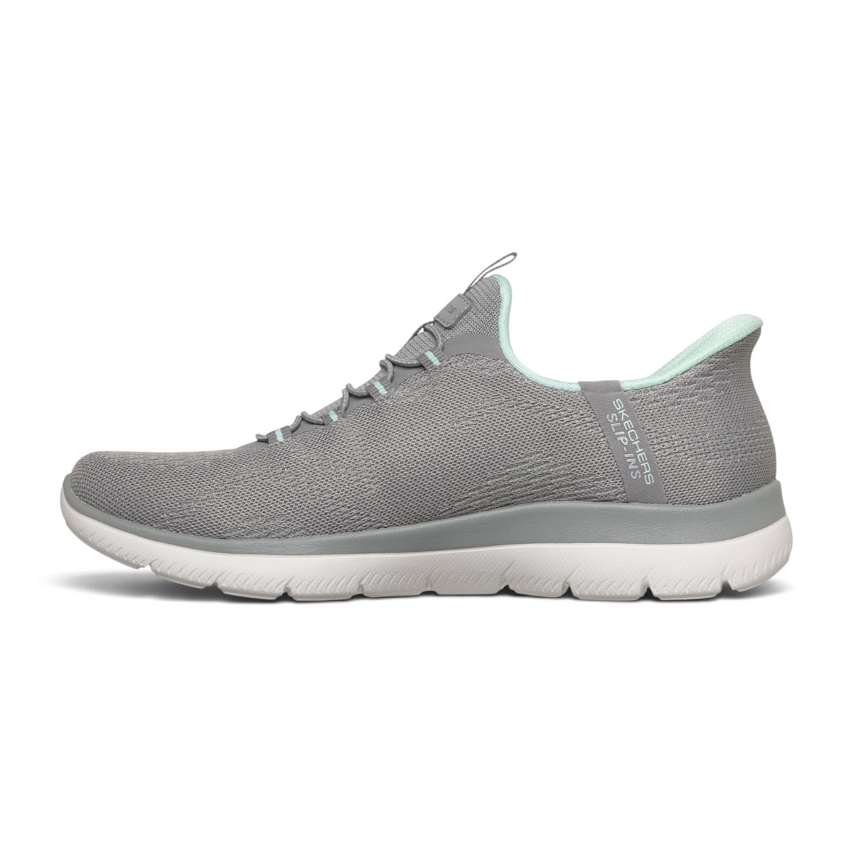 FRG SUMMITS DREAM CHASER grey slip-on sneaker with breathable mesh upper and white cushioned sole