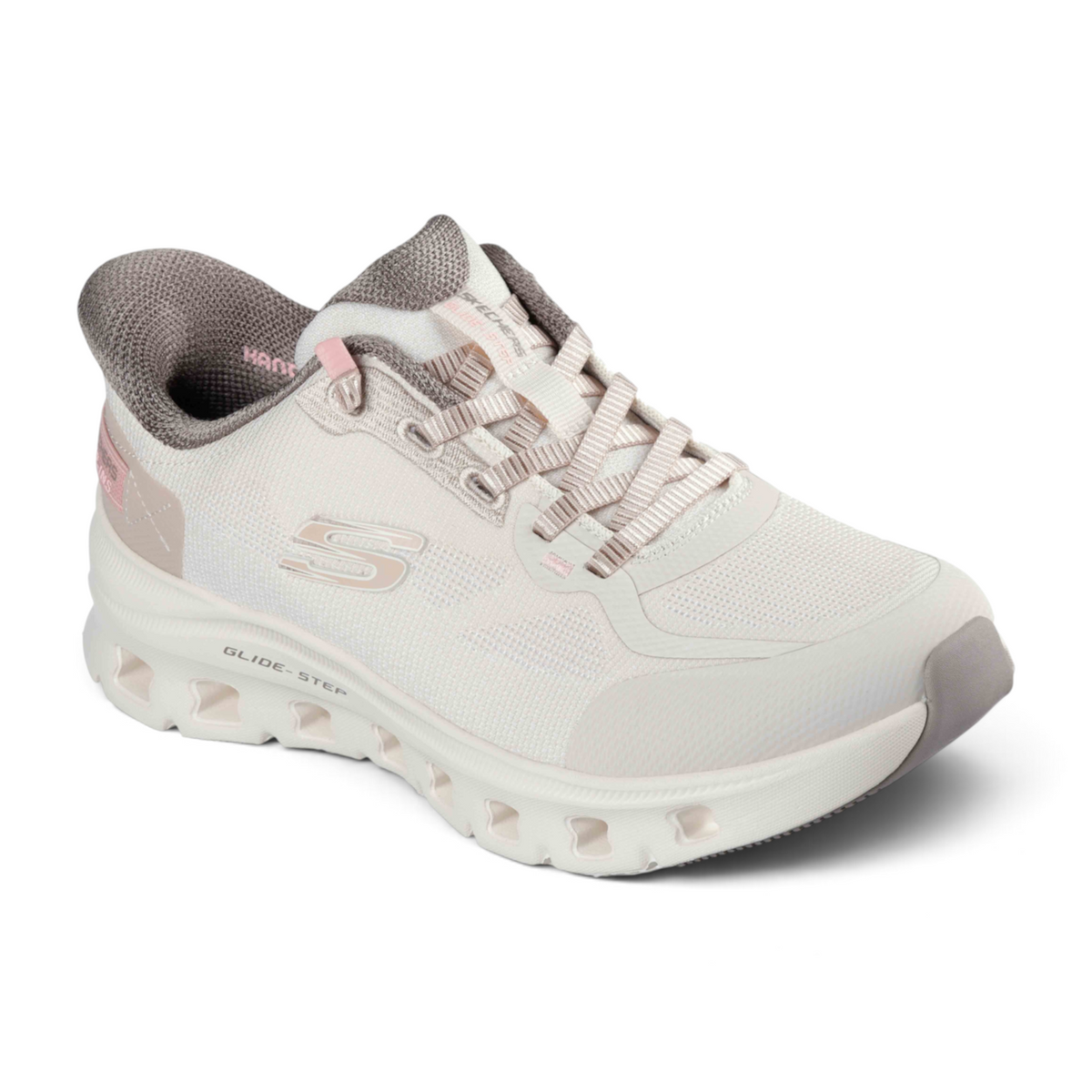 FRG GLIDE-STEP PRO PURE MOTION women's off-white athletic sneaker with breathable mesh and cushioned sole