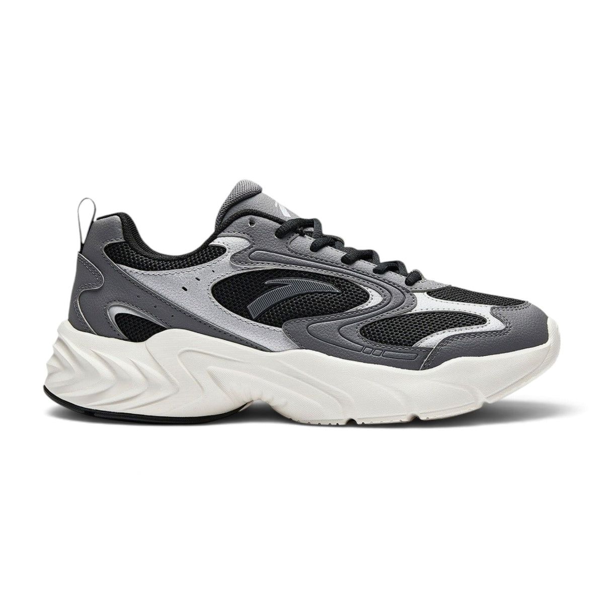 ANTA Casual Shoes - Black/Grey/Silver