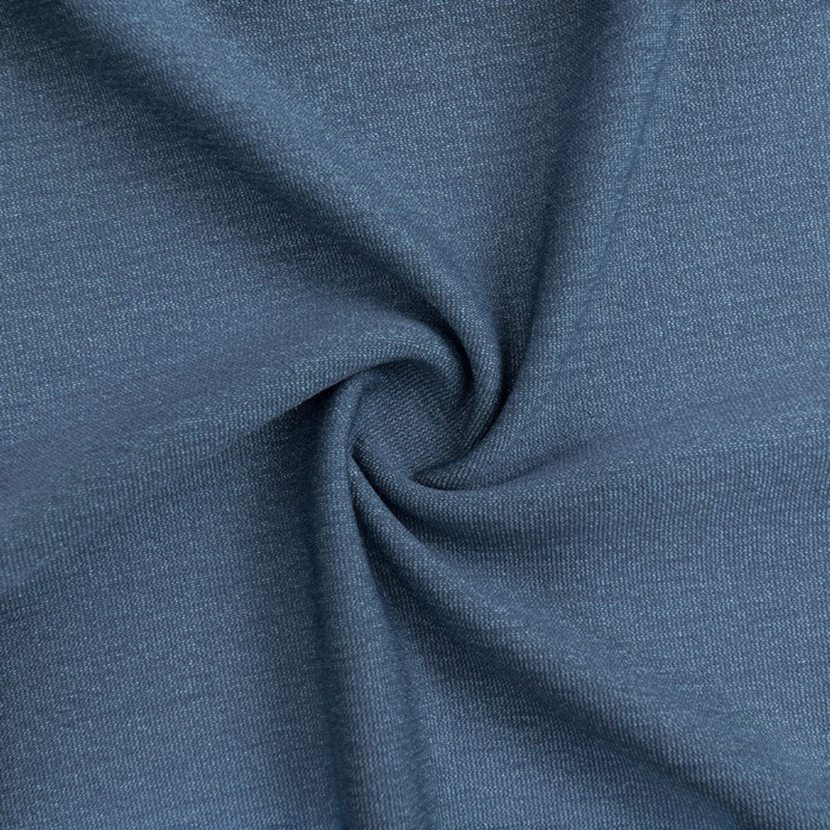 FRG ANTA running t-shirt fabric in heather blue with a soft, breathable polyester and polyamide blend texture.