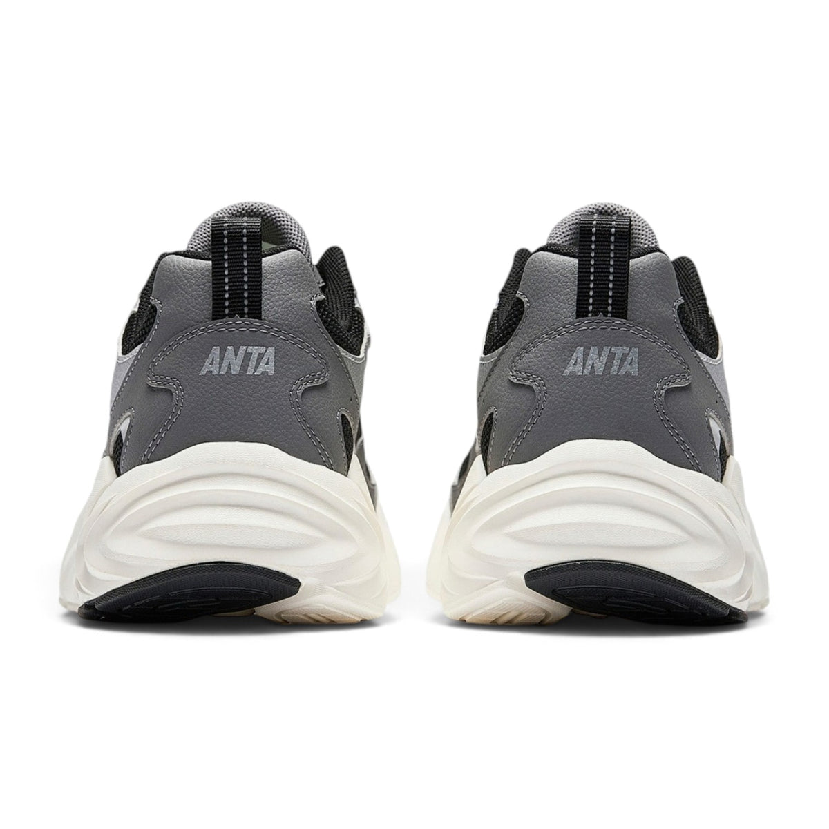 ANTA Casual Shoes - Black/Grey/Silver