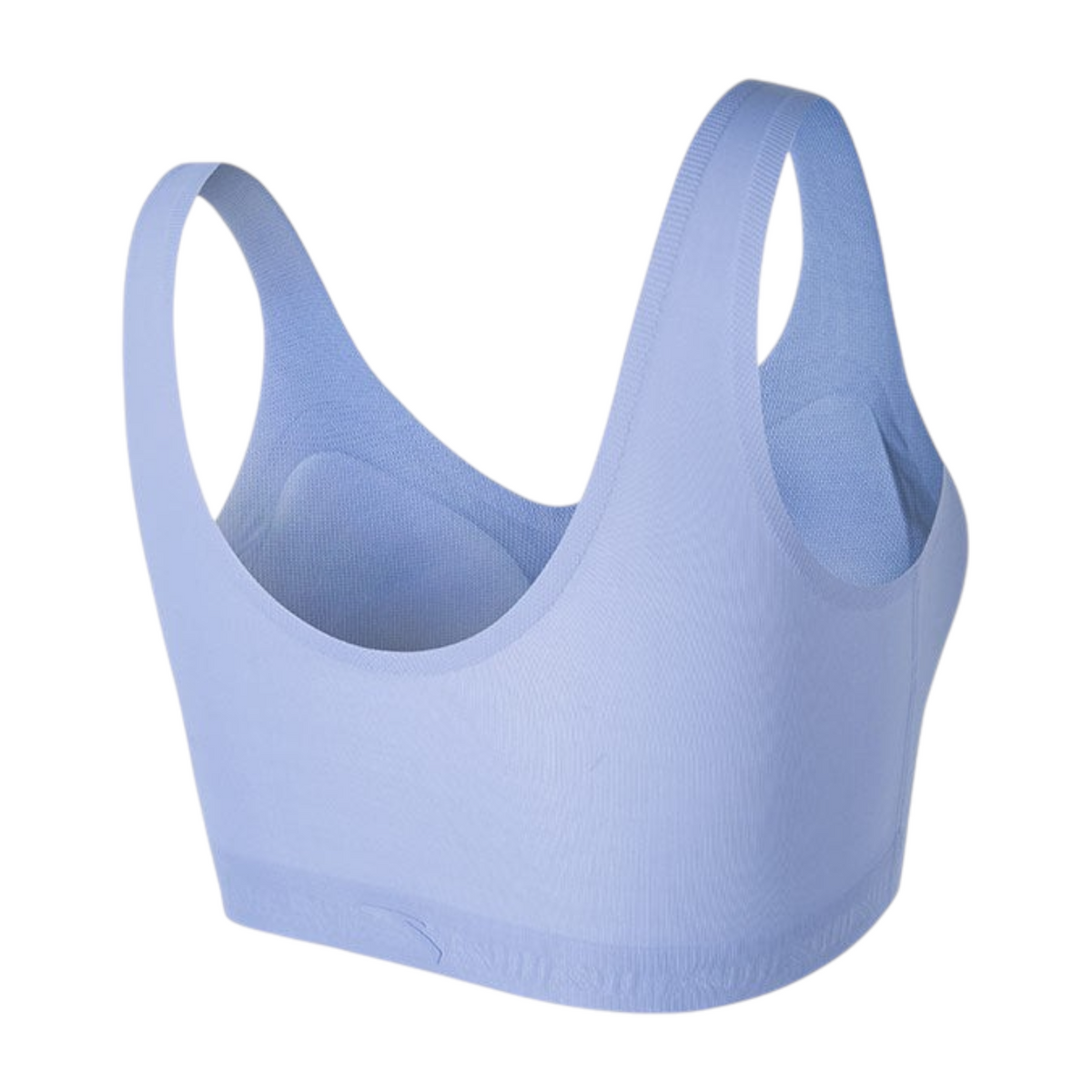 FRG ANTA A-Chill Touch yoga tank top in ice blue, featuring a breathable nylon-spandex blend for athletic comfort.