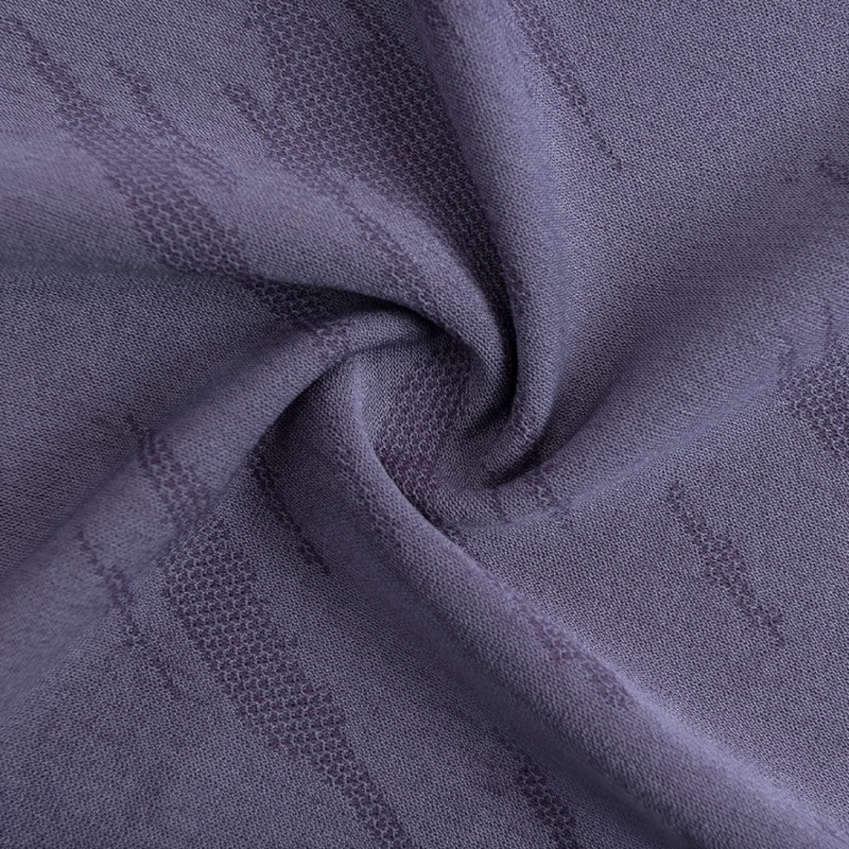 FRG ANTA A-Seamless running shirt fabric in heather purple with breathable textured pattern and cool-touch finish
