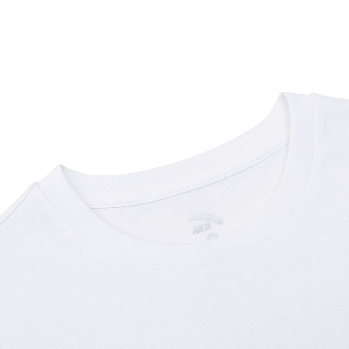 FRG ANTA white cross training short sleeve t-shirt with a comfortable crew neck design